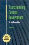 Cover: Transforming Central Government - Open University Press