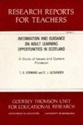 Cover: Information and Guidance on Adult Learning Opportunities in Scotland - Scottish Academic Press Ltd