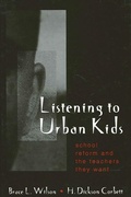 Cover: Listening to Urban Kids - State University of New York Press
