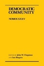 Cover: Democratic Community - New York University Press