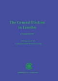 Cover: General Election in Lesotho - Commonwealth Secretariat