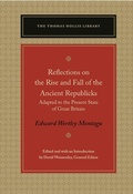 Cover: Reflections on the Rise and Fall of the Ancient Republics - Liberty Fund Inc