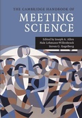 Cover: The Cambridge Handbook of Meeting Science - Cambridge University Press