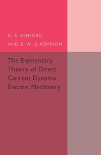 Abbildung von: The Elementary Theory of Direct Current Dynamo Electric Machinery - Cambridge University Press