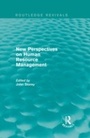 Cover: New Perspectives on Human Resource Management (Routledge Revivals) - Routledge
