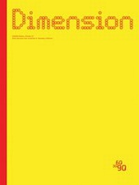Enlarge image Cover: Dimension - Princeton Architectural Press