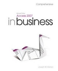 Abbildung von: Microsoft Office Access 2007 in Business Core Comprehensive and Student Resource DVD - Pearson/Education
