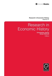 Enlarge image Cover: Research in Economic History - Emerald Publishing Limited