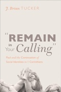 Cover: "Remain in Your Calling" - Wipf and Stock Publishers