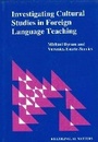 Cover: Investigating Cultural Studies in Foreign Language Teaching - Multilingual Matters
