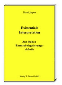 Enlarge image Cover: Existentiale Interpretation - Traugott Bautz