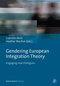 Cover: Gendering European Integration Theory - Verlag Barbara Budrich