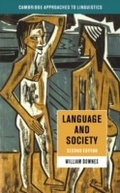 Cover: Language and Society - Cambridge University Press