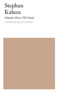 Cover: Atlantic Zero/3D/Sand - Suhrkamp