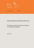 Cover: Reforming the hand that feeds you? - German Institute of Development and Sustainability (IDOS) gGmbH