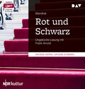 Cover: Rot und Schwarz - Der Audio Verlag