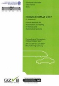 Cover: FORMS/FORMAT 2007 6th Symposium - ITS mobility e.V.