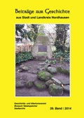 Cover: Beitr&auml;ge zur Geschichte aus Stadt und Landkreis Nordhausen - Druck und Verlag Iffland