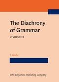 Cover: The Diachrony of Grammar - John Benjamins Publishing Co