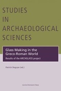 Cover: Glass Making in the Greco-Roman World - Leuven University Press