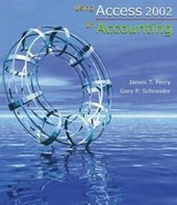 Abbildung von: Using Access 2002 in Accounting - South-Western