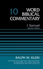 Cover: 1 Samuel, Volume 10 - Zondervan Academic