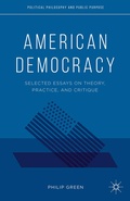 Cover: American Democracy - Palgrave MacMillan