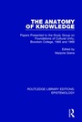 Cover: The Anatomy of Knowledge - Routledge