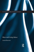 Cover: Marx and Living Labour - Routledge