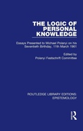 Cover: The Logic of Personal Knowledge - Routledge