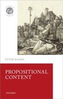 Cover: Propositional Content - Oxford University Press