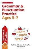 Cover: Grammar and Punctuation Practice Ages 5-7 - Scholastic