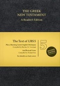 Cover: UBS5 Greek New Testament - Hendrickson Publishers Inc