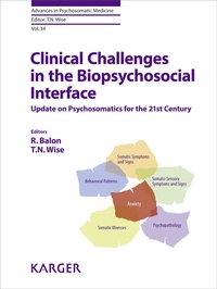 Abbildung von: Clinical Challenges in the Biopsychosocial Interface - S. Karger