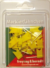 Abbildung von: Pin Fähnchen gelb - Freytag-Berndt und ARTARIA