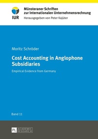 Abbildung von: Cost Accounting in Anglophone Subsidiaries - Peter Lang Verlag