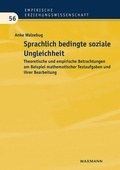 Cover: Sprachlich bedingte soziale Ungleichheit - Waxmann