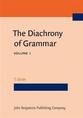 Cover: The Diachrony of Grammar - John Benjamins Publishing Company