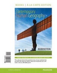 Abbildung von: Contemporary Human Geography, Books a la Carte Edition - Pearson