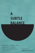 Cover: A Subtle Balance - McGill-Queen's University Press