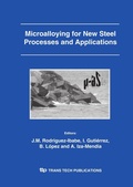 Cover: Microalloying for New Steel Processes and Applications - Trans Tech Publications Ltd