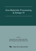Cover: Eco-Materials Processing & Design VI - Trans Tech Publications Ltd