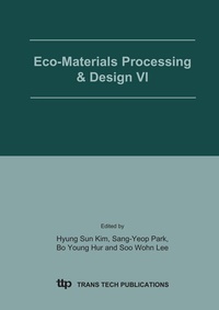 Enlarge image Cover: Eco-Materials Processing & Design VI - Trans Tech Publications Ltd