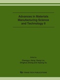 Cover: Advances in Materials Manufacturing Science and Technology II - Trans Tech Publications Ltd