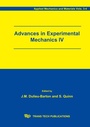 Cover: Advances in Experimental Mechanics IV - Trans Tech Publications Ltd