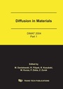 Cover: Diffusion in Materials - DIMAT2004 - Trans Tech Publications Ltd