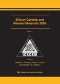 Cover: Silicon Carbide and Related Materials 2005 - Trans Tech Publications Ltd