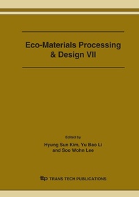 Enlarge image Cover: Eco-Materials Processing & Design VII - Trans Tech Publications Ltd