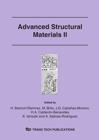 Enlarge image Cover: Advanced Structural Materials II - Trans Tech Publications Ltd