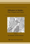 Cover: Diffusion in Solids - Past, Present and Future - Trans Tech Publications Ltd